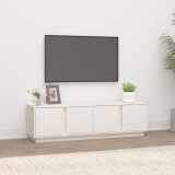 Comoda TV, alb, 140x40x40 cm, lemn masiv de pin GartenMobel Dekor, vidaXL