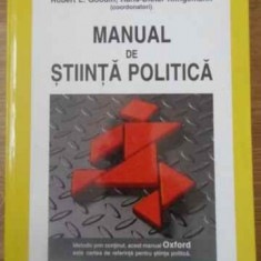 MANUAL DE STIINTA POLITICA-ROBERT E. GOODIN, HANS-DIETER KLINGEMANN