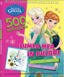 Disney. Regatul de gheață 500 de autocolante. Lumea mea &icirc;n culori (Decor Art) - Paperback brosat - Disney - Litera mică