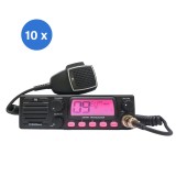 Bax 10 Statie Radio CB TTi TCB-900 EVO 12V-24V cu DSS, VOX, Dual Watch, 1 DIN