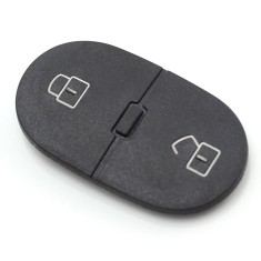 Membrana cauciuc pad cu 2 butoane Techstar, compatibila cu cheie auto Audi VW Seat Skoda
