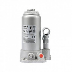 Cric hidraulic tip butelie, Vorel capacitate ridicare maxima 5 Tone, inaltime 185-355 mm