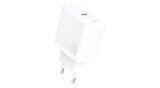 &Icirc;ncărcător de perete Dudao A27P 30W PD GaN USB-C - Alb