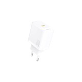 &Icirc;ncărcător de perete Dudao A27P 30W PD GaN USB-C - Alb