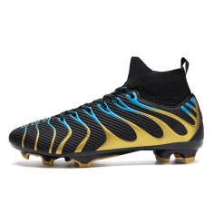 Ghete de fotbal MBrands, 7.9 cu glezna , crampoane , negru 44