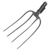 Furca Gri Carbon 200Mm, 4 Dinti