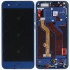 Huawei Honor 9 (STF-L09) Capac frontal modul display + LCD + digitizer albastru