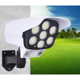 Camera de supraveghere falsa cu panou solar, senzor de miscare, Led,