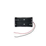 Carcasa 2x 18650 cu fire terminale
