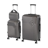 TraveLux Pro XVI gurul&oacute;s bőr&ouml;nd szett sz&uuml;rke