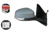 Oglinda exterioara Ford Mondeo (Ba7), 09.2010-02.2015, Dreapta, reglare electrica; grunduit; incalzita; geam asferic; cromat; 8 pini; cu semnalizare;