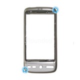 Copertă frontală HTC Desire argintie