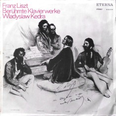 Liszt - Beruhmte Klavierwerke - Wladyslaw Kedra, disc vinil foto