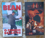 Două filme pe casetă video vhs, Mr Bean si Mumia, Caseta video, Romana