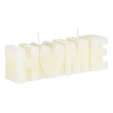 Lum&acirc;nare Decorativă, Model Home, Aromă Vanilie, Culoare Ecru, Dimensiuni 18x5x5.5cm, Oem