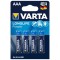 VARTA - BATERIE ALKALINE LONGLIFE POWER AAA LR03 4 BUCA?I