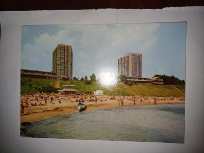 CY Carte Postala Ilustrata EFORIE NORD &amp;quot;Vedere&amp;quot; circulata 1987 (RSR) / mai rara foto