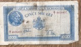 BNKRO05 Romania 5000 lei 28 septembrie 1943 O/I