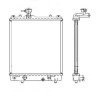Radiator racire motor Subaru Justy 3 (G3x); Suzuki Ignis (Fh), Ignis Ii, Wagon R+ (Mm)