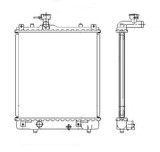 Radiator racire motor Subaru Justy 3 (G3x); Suzuki Ignis (Fh), Ignis Ii, Wagon R+ (Mm)