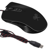 Mouse de gaming cu fir, Negru