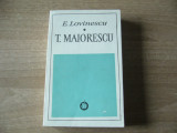 E. Lovinescu - T. Maiorescu