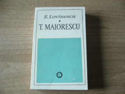 E. Lovinescu - T. Maiorescu foto