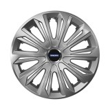 Set 4 capace roti Strong silver varnished R15 Compatibil Cu Volvo