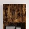 Gossi dulap de perete, stejar fumuriu, 80x42,5x64 cm, lemn compozit