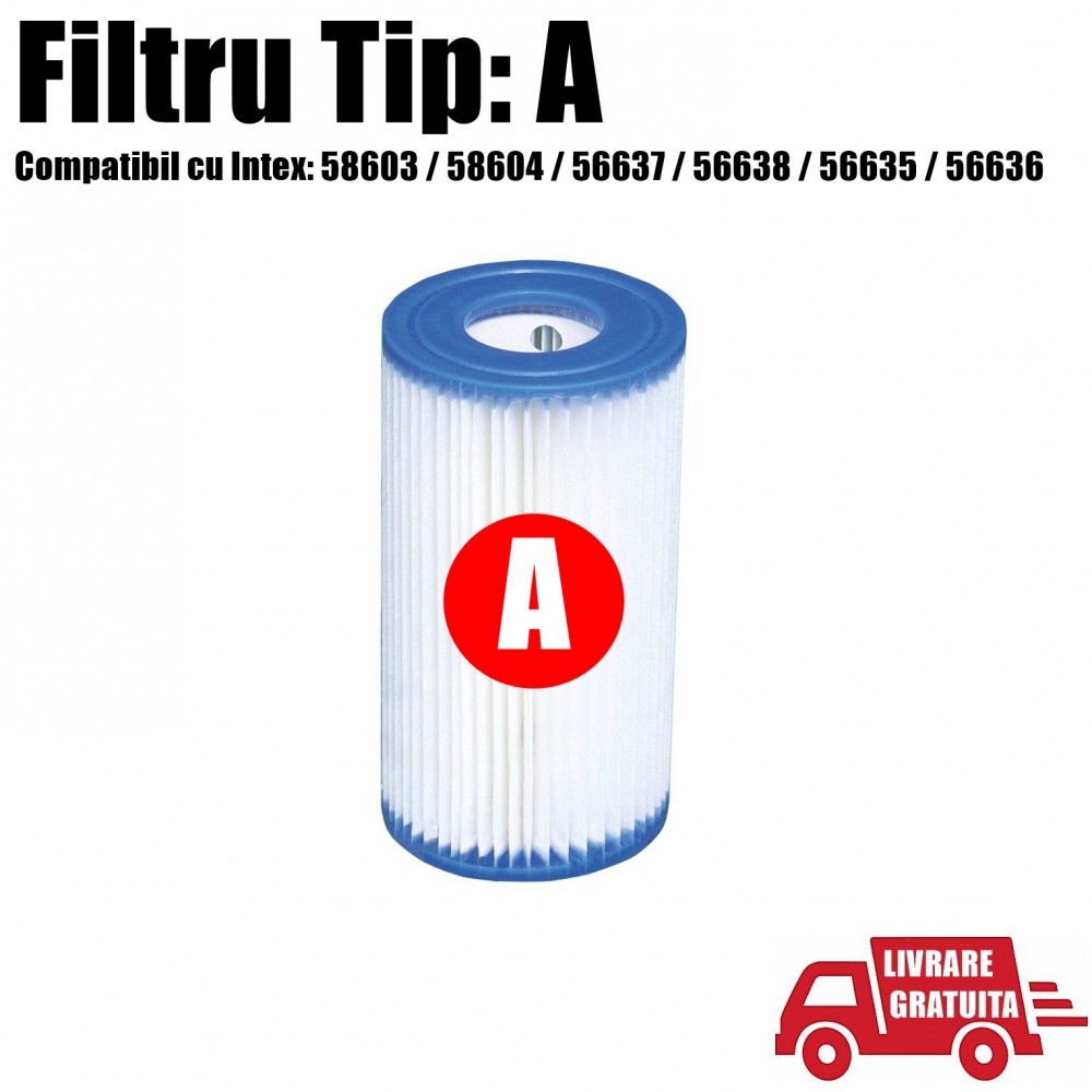 Filtru Pompa Piscina Tip A Cartus Rezerva Pompa Filtrare Intex