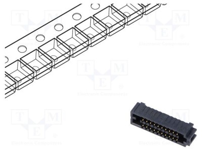 Conector PCB-PCB mamă 40 PIN 1,27mm SEAF aurit THT SAMTEC foto