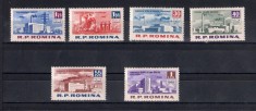 ROMANIA 1963 - CONSTRUCTII ALE SOCIALISMULUI IN R.P.R., MNH - LP 558