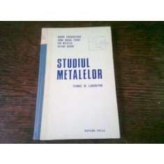 STUDIUL METALELOR - MARIN TRUSCULESCU