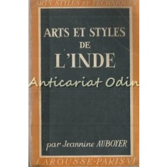 Art Et Styles De L&#039;Inde - Jeannine Auboyer - 1951