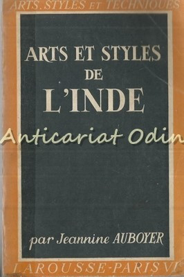 Art Et Styles De L&amp;#039;Inde - Jeannine Auboyer - 1951 foto