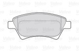Placute Frana Fata Valeo 301558 Renault Megane II, Kangoo, Scenic II - Set Frana Disc