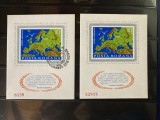 Cumpara ieftin Romania 1975-C.S.C.E. Helsinki,colita nedantelata,MNH +stampilata, Nestampilat