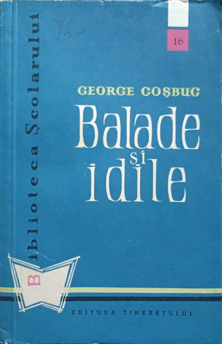 BALADE SI IDILE-GEORGE COSBUC