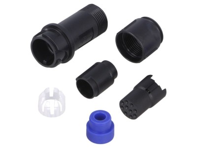 Conector circular mamă 10 pini, IP68 foto