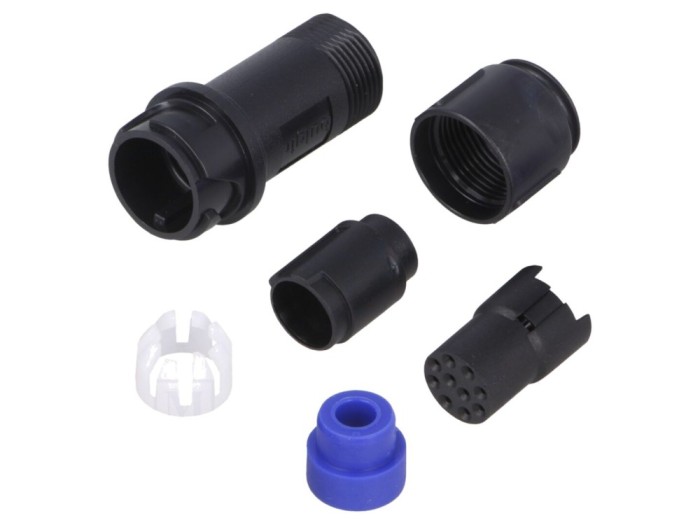 Conector circular mamă 10 pini, IP68