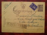 1944-C.P. circ.CENZURAT Ploiesti 35-Ploiesti-Ciochina, Necirculata, Printata