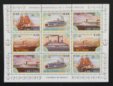 SAUTOME E PRINCIPE-VAPOARE FLUVIALE-1 M/Sh.MNH**-STP166, Africa, Transporturi