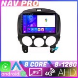Navigatie Mazda 2 2007 2013 EDOTEC-LITE Android radio gps internet 8 128 CarStore Technology