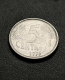 B 11 Moneda 5 Centavos 1995 Brazilia