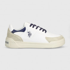 U.S. Polo Assn. sneakers NOLE culoarea alb, NOLE003M 4YS1