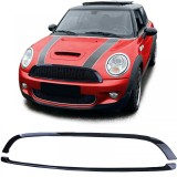 Set de ornament pentru grila radiatorului negru lucios, potrivit pentru Mini One Cooper JCW R56 R57 R58 R59 Performance AutoTuning