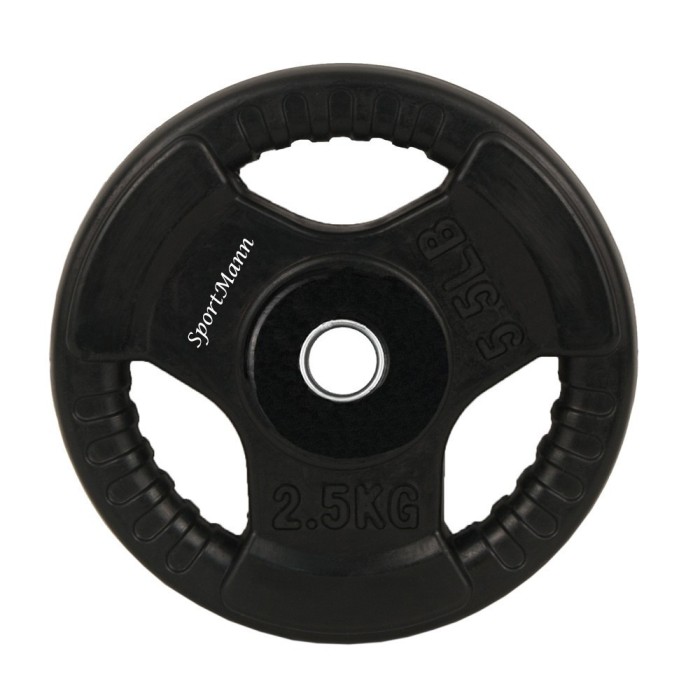 Greutate cauciucata 1.25kg/31mm Sportmann,