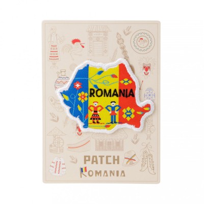 Ecuson textil, Romania, MB137 foto