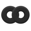 Set 2 Perne Urechi Kwmobile Plantronics Blackwire 3220, Spuma Memorie, Negru, Earpads Casti, Rezistent Socuri