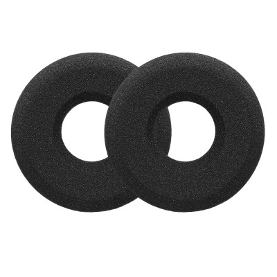 Set 2 Perne de urechi Kwmobile pentru Plantronics Blackwire 3220, Negru, Spuma cu memorie, KWM0000257Y001C foto